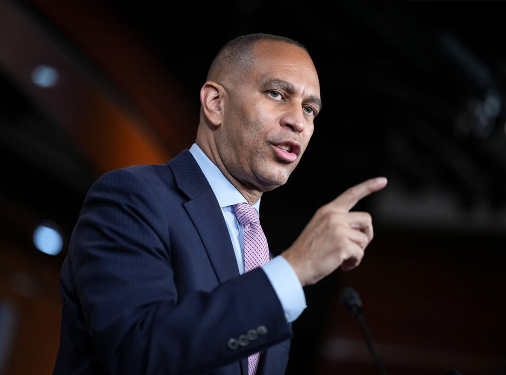 House Minority Leader Hakeem Jefferies